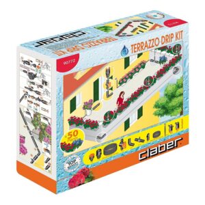 Claber Terrazzo Irrigation Kit (50 Plants)