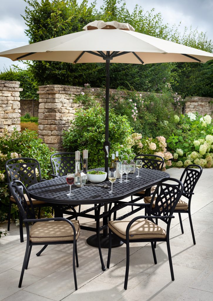Hartman Berkeley 6 Seater Oval Dining Set - Havana Bronze 6 Seat 1 6m Rectangular Patio Dining Set Hartman Berkeley 6 Seater Oval Dining Set - Havana Bronze 6 Seat 1 6m Rectangular Patio Dining Set