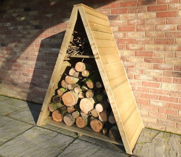 Shire Large Triangular Tongue and Groove Log Store