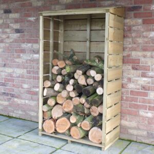 Shire Tall Wall Pressure Treated Log Store
