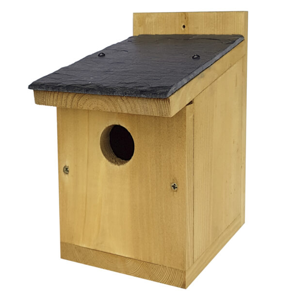 Johnston & Jeff Classic Nest Box with Slate Roof
