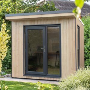Forest Garden Xtend 2.5M + Premium Fully Insulated Garden Office (Installation Included)
