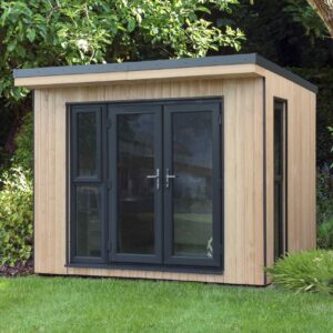 Forest Garden Xtend 3.0M + Premium Fully Insulated Garden Office (Installation Included)