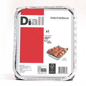 Diall Charcoal Disposable Barbecue