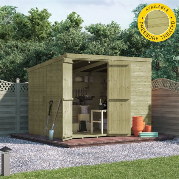 BillyOh Master Tongue and Groove Pent Shed - PT-8x6 T&G Pent Windowless