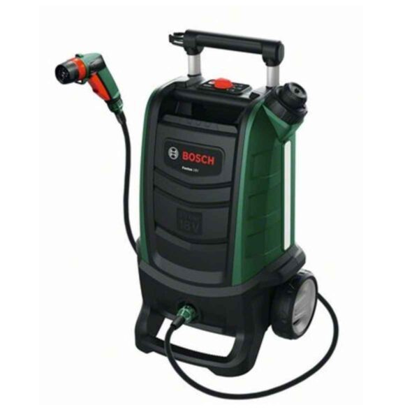 Bosch Fontus Gen II Cordless Outdoor Pressure Washer Cleaner with 2.5 Ah 18 V Battery & Charger