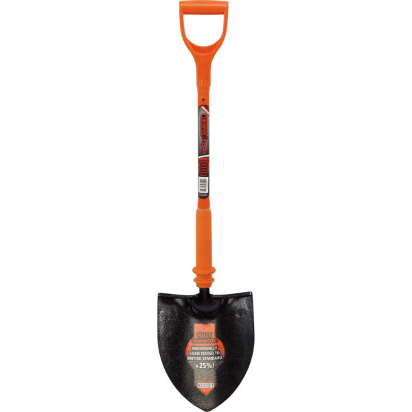 Draper Expert Round Mouth Shovel Fully Insulated Solid Forged