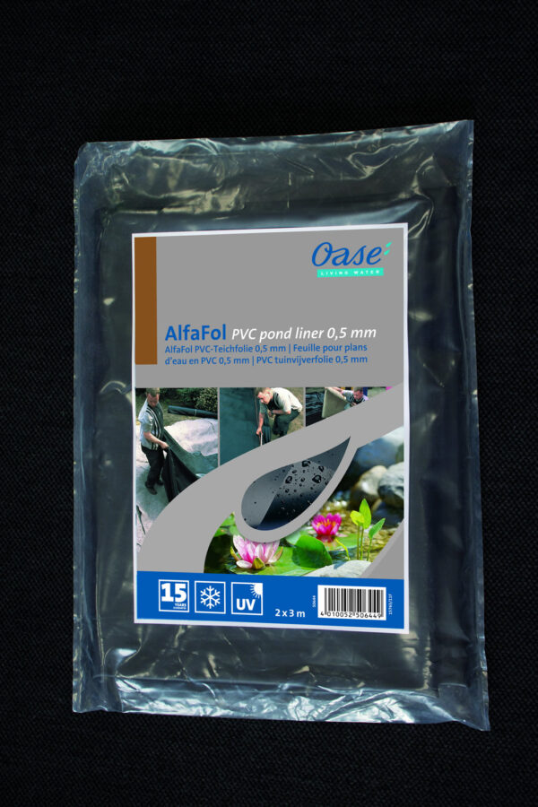 Oase Alfafol PVC Pond Liner 0.5 mm Pre-Packed 2m x 3m