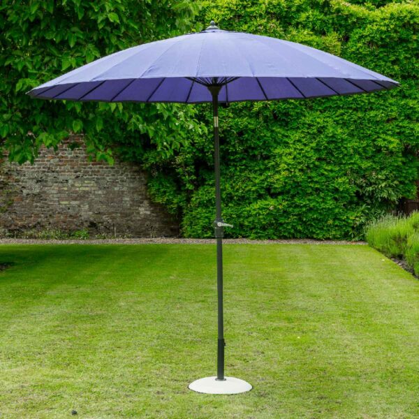 Garden Must Haves Geisha 2.7m Parasol (base not included) - Purple