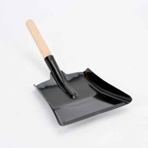 Inglenook Black 9Inch Metal Shovel With Wooden Handle