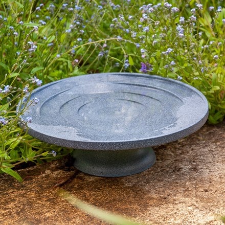 Recycled water is life bird bath