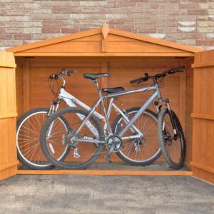 Shire 6 x 3 Overlap Dip Treated Bike Store (No Floor Included)