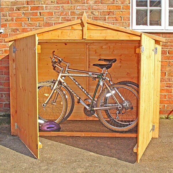 Shire 6 x 3 Shiplap Dip Treated Bike Store (No Floor Included)