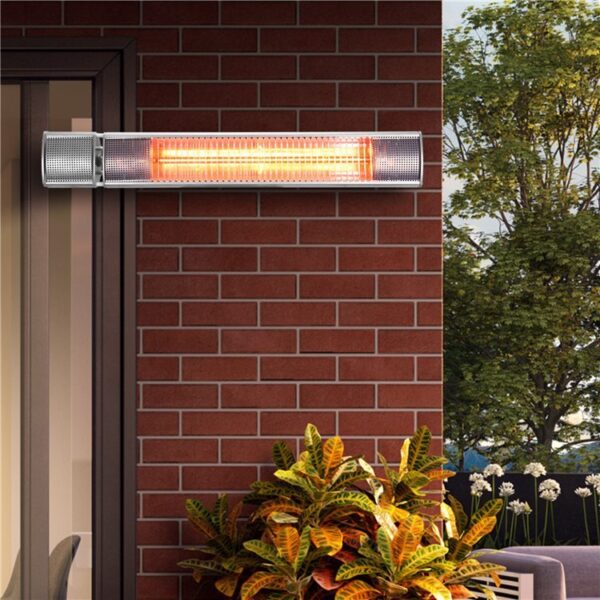 BillyOh Alberta Wall Mounted Electric Infrared Patio Heater - Wall Mounted Electric infrared patio heater