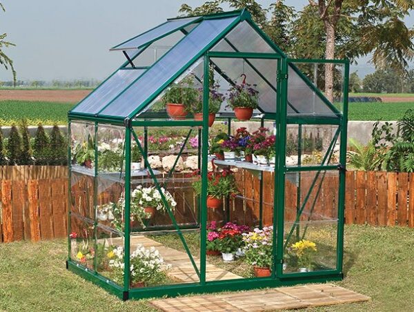 Palram-Canopia HYBRID 6x4 - Green Greenhouse