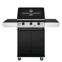 BeefEater 1200E Series 3 Burner Gas Barbecue with Cabinet Trolley and Side Burner