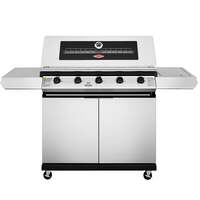 BeefEater 1200S Series 5 Burner Gas Barbecue with Cabinet Trolley and Side Burner