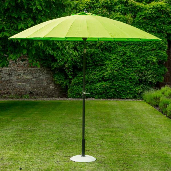 Garden Must Haves Geisha 2.7m Parasol (base not included) - Lime