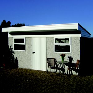 11X11 Concrete Garage - Assembly Service Included