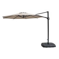 Kettler 3m Round Free Arm Cantilever Parasol Stone