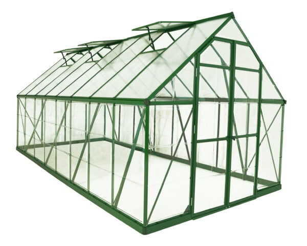 Palram-Canopia Balance 8x16 Greenhouse (Green)
