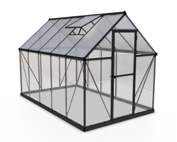 Palram-Canopia Hybrid 6x10 Greenhouse (Grey)