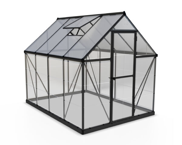 Palram-Canopia Hybrid 6x8 Greenhouse (Grey)