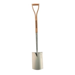 Kent & Stowe Stainless Steel Digging Spade Rust Resistant Fsc For Gardening