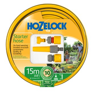 Hozelock 15m Maxi Plus Hose Starter Set