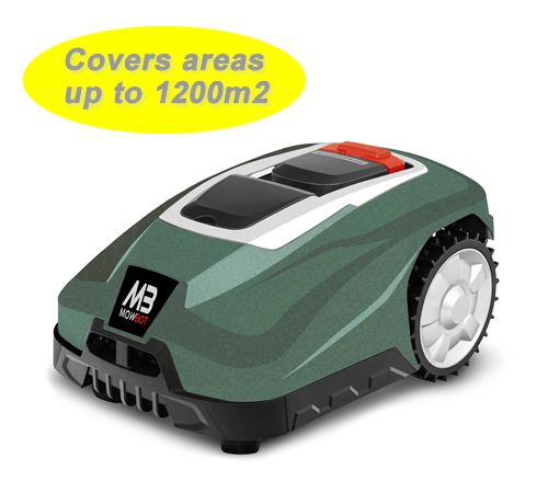 Mowbot 1200 28v 3Ah Robotic Lawnmower Metallic Green