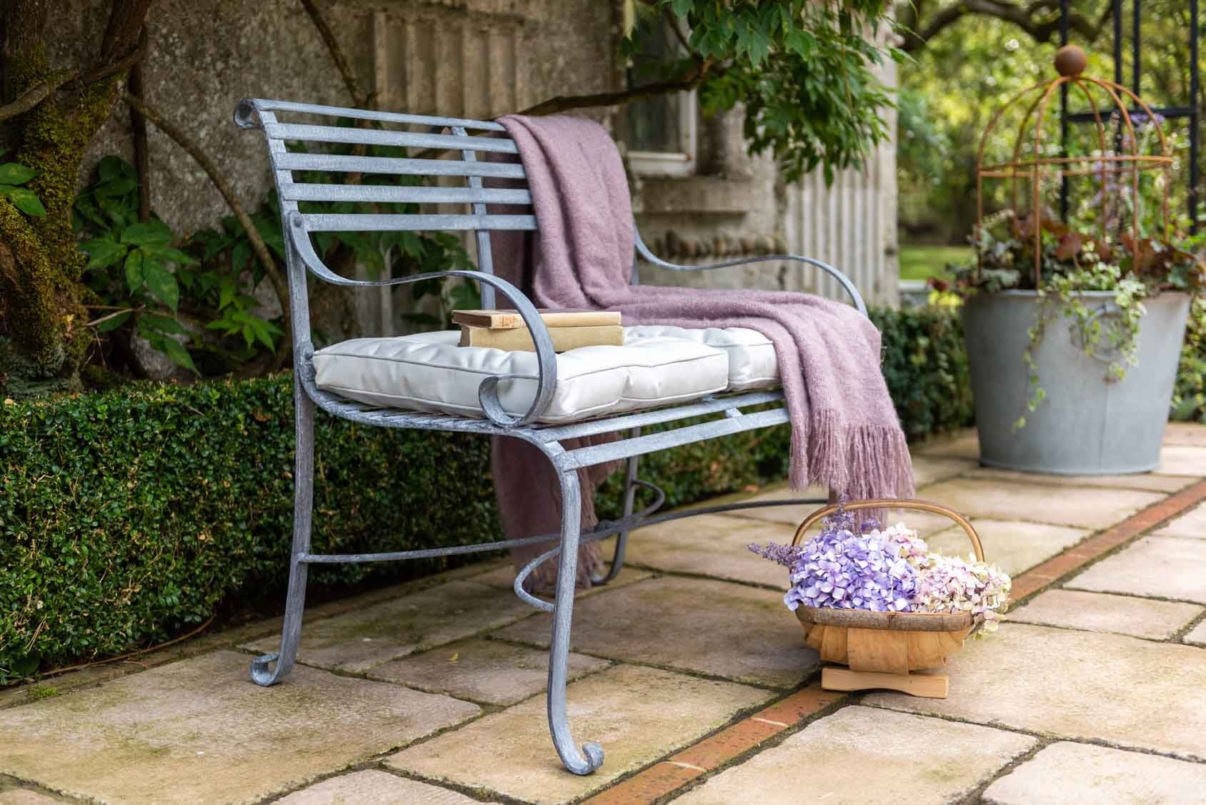 Southwold Garden Bench (with Back) - 2 Seater