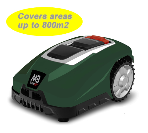 Mowbot 800 28v 2.5Ah Robotic Lawnmower British Racing Green