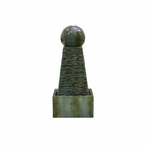 Easy Fountain Obelisk Falls Mains Water Feature with LEDs