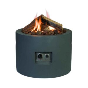 Happy Cocooning Round Cocoon Fire Pit - Grey