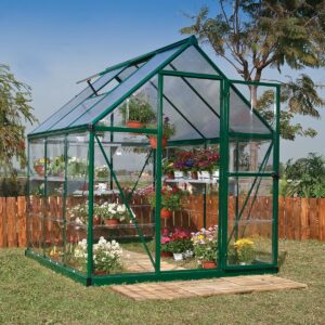 Palram-Canopia HYBRID 6x6 - GREEN Greenhouse