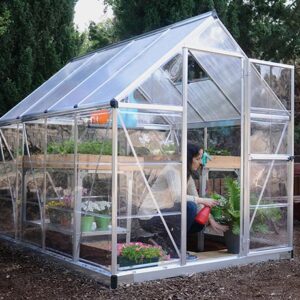Palram-Canopia HYBRID 6x8 - SILVER Greenhouse