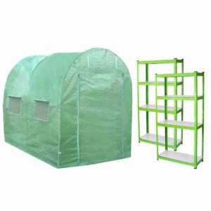 Monstershop Polytunnel 25Mm 4M X 2M With Racking