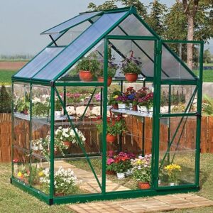 Palram-Canopia HYBRID 6x4 - Green Greenhouse