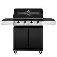 BeefEater 1200E Series 4 Burner Gas Barbecue with Cabinet Trolley and Side Burner