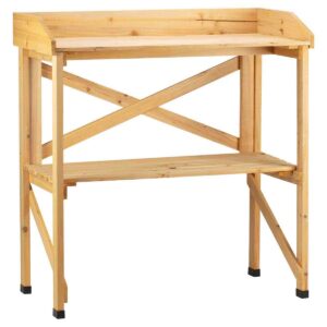 Garden Grow Wooden Potting Bench