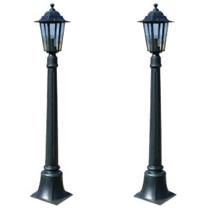 vidaXL Preston Garden Lights 2 Pcs 105cm