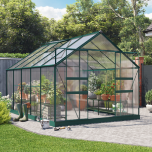 12x8 BillyOh Harvester Walk-In Aluminium Greenhouse