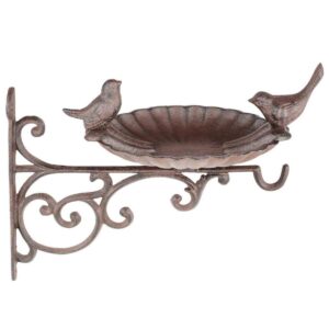 Hi Wall Bird Feeder Cast Iron