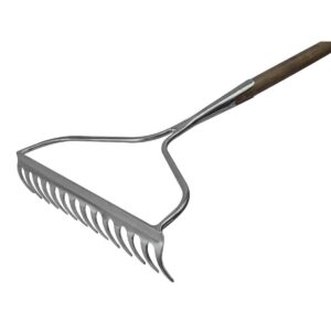 Faithfull Prestige Garden Rake Ash Hdl Fsc 100%