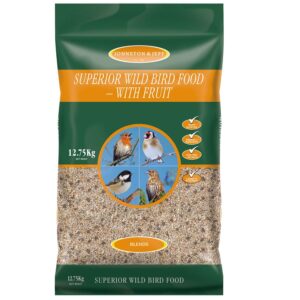 Johnston & Jeff Superior Wild Bird Food with Fruit - 12.75kg