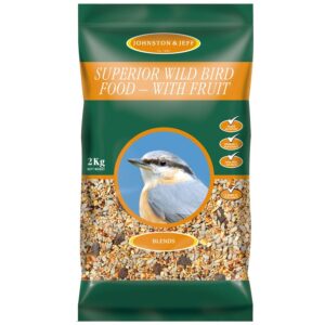 Johnston & Jeff Superior Wild Bird Food with Fruit - 2kg