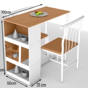 Greenhurst Bistro Dining Set (White)