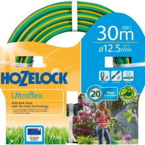 2 Hozelock 30m Ultraflex Hose