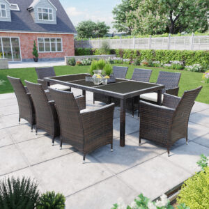 8 Seater Outdoor Rattan Dining Set | BillyOh Siena