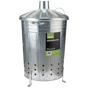 Draper Draper 85L Galvanised Garden Incinerator